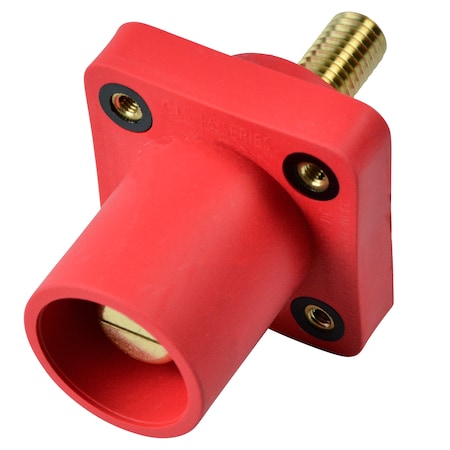 Marinco Cls40Mrsb-C Cls Series Pnl Mnt (400A/600V) 1.125" Stud; Male-Red (C ) CLS40MRSB-C